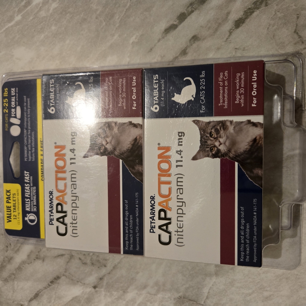 Capaction Oral Flea Treatment for Cats
